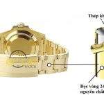 Bọc vàng đồng hồ Gia Cát Watch 2