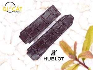 Dây da đồng hồ Hublot handmade cao cấp