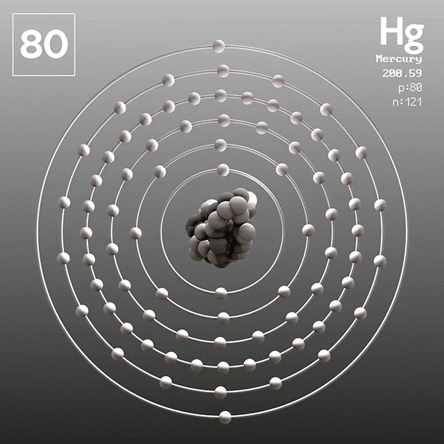 Thủy ngân kí hiệu Hg - Là một chất có độc tính cao