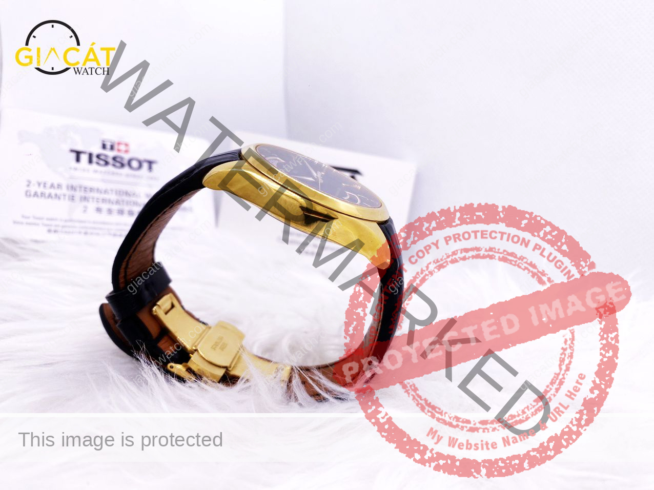 Đồng hồ Tissot T035.407.36.051.01 bọc vàng