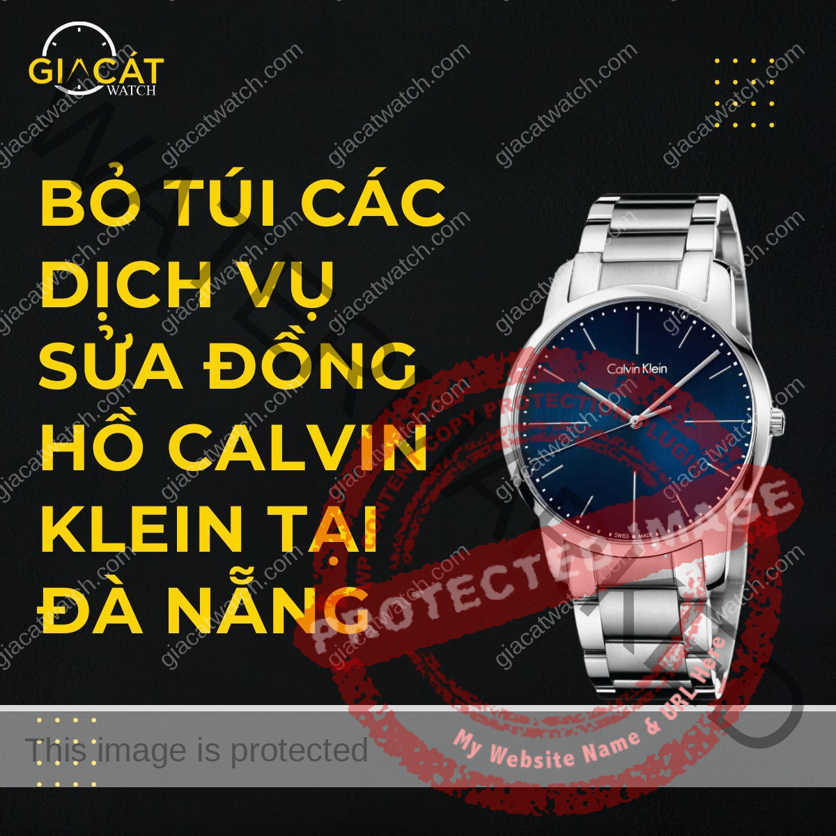 Bỏ túi các dịch vụ sửa đồng hồ Calvin Klein tại Đà Nẵng