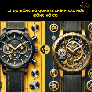 Lý do đồng hồ quartz chính xác hơn đồng hồ cơ