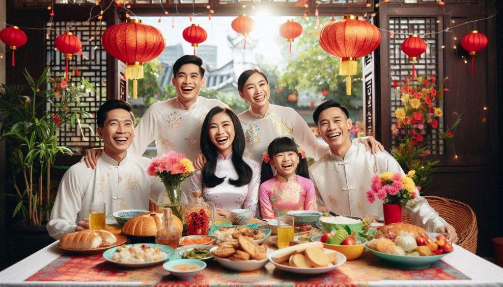 Thơ Tết 2 câu