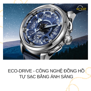 Eco-Drive Công nghệ tự sạc trên đồng hồ