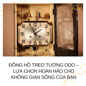 đồng hồ treo tường Odo