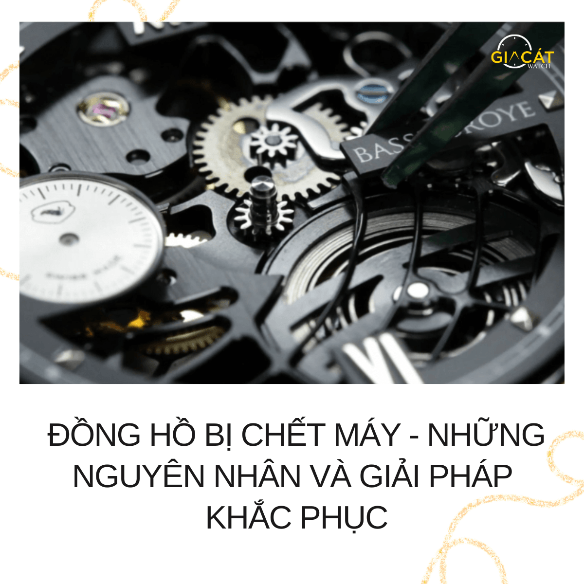 Đồng hồ bị chết máy