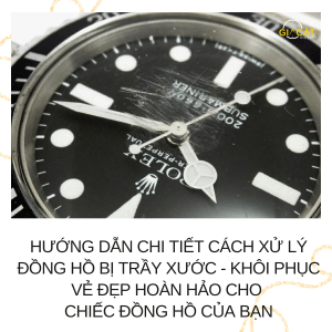 đồng hồ bị trầy xước