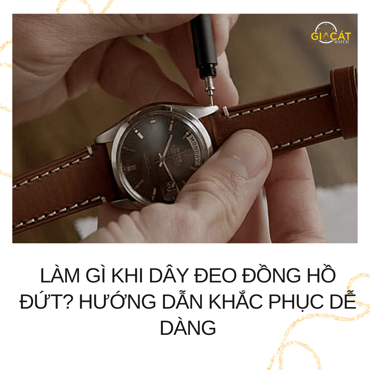 dây đeo đồng hồ đứt