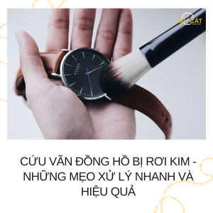 đồng hồ bị rơi kim