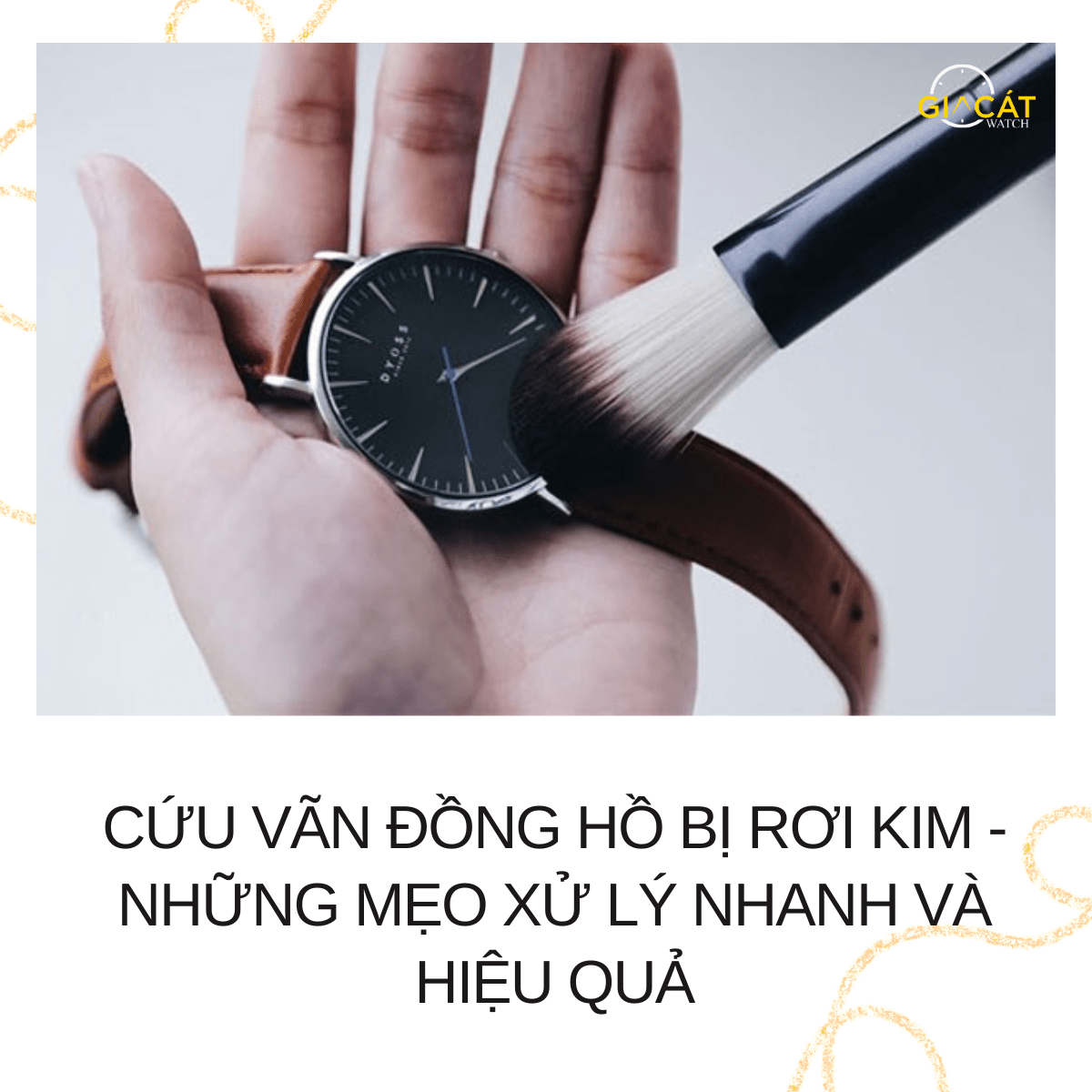 đồng hồ bị rơi kim