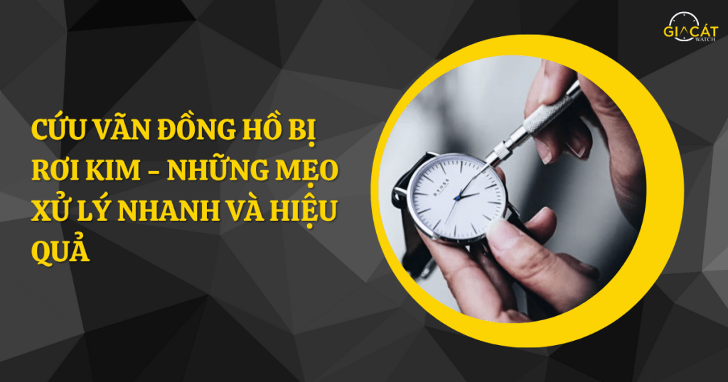 Đồng hồ bị rơi kim
