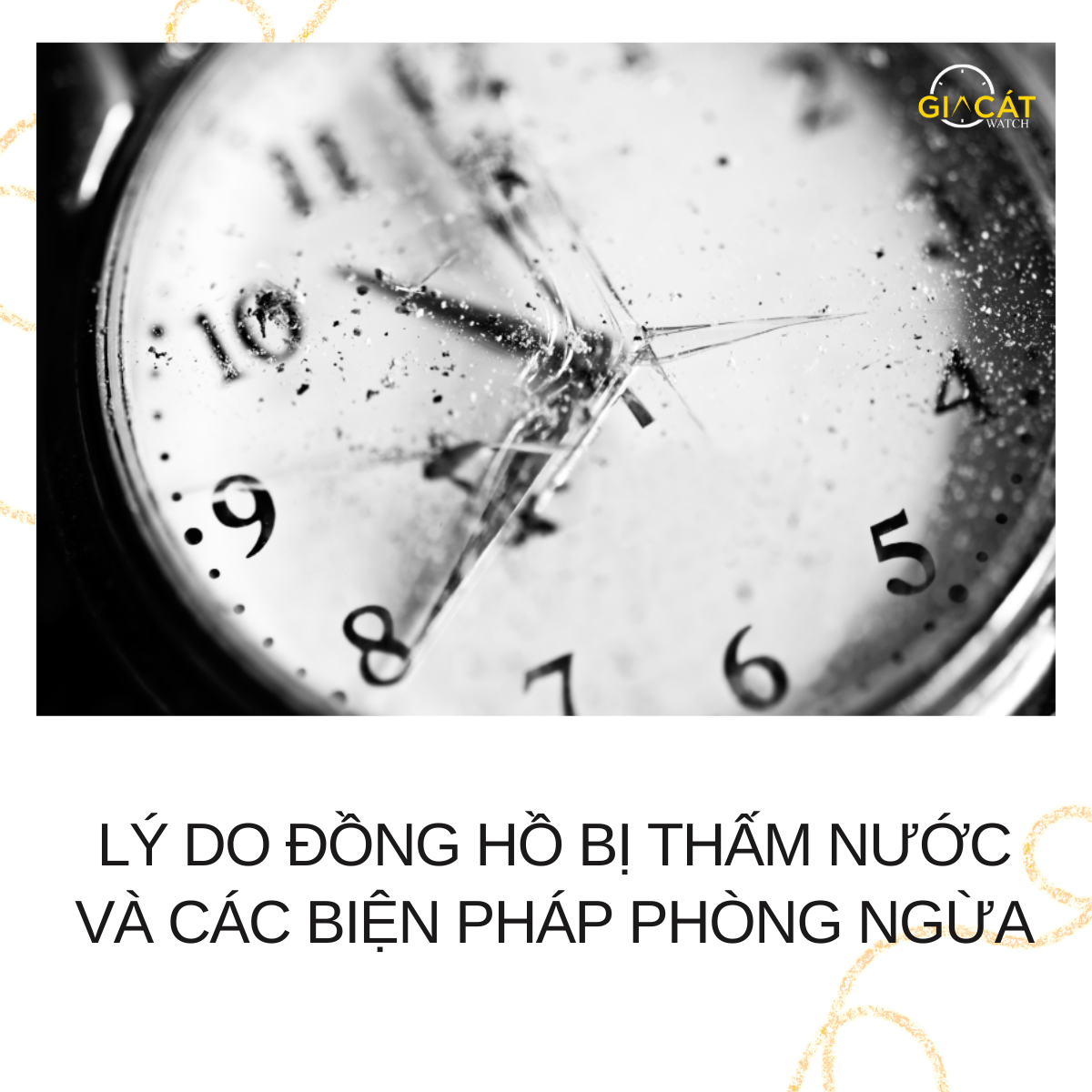 Đồng hồ bị thấm nước