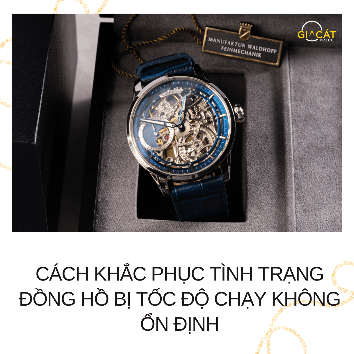Đồng hồ bị tốc độ chạy không ổn định