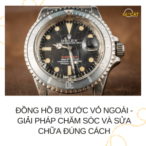 Đồng hồ bị xước vỏ ngoài