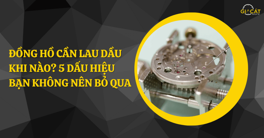 Đồng hồ cần lau dầu