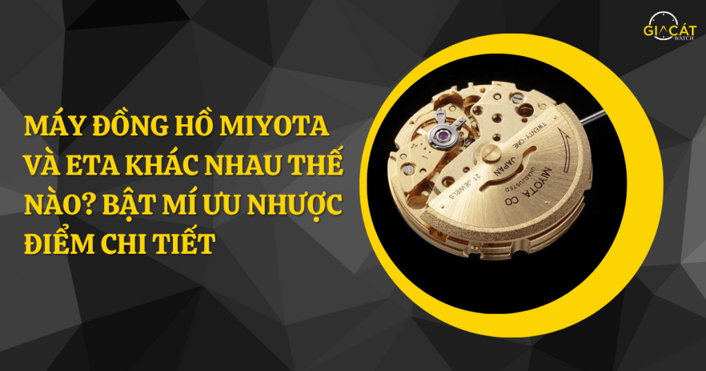 máy đồng hồ Miyota và ETA
