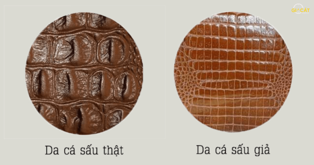 Cách phân biệt dây da cá sấu thật và giả