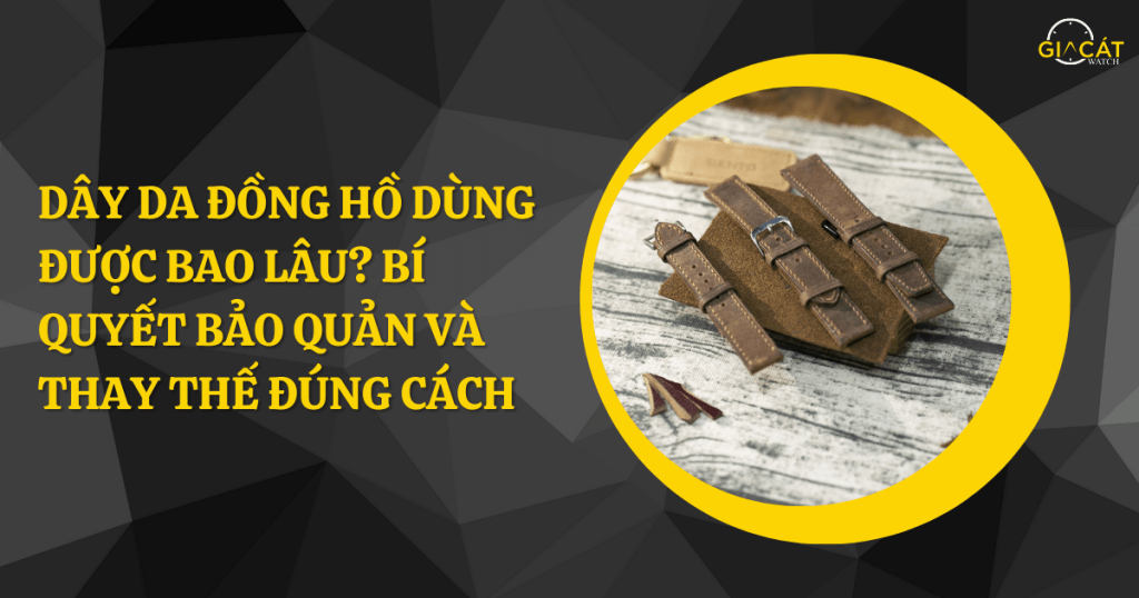 Dây da đồng hồ