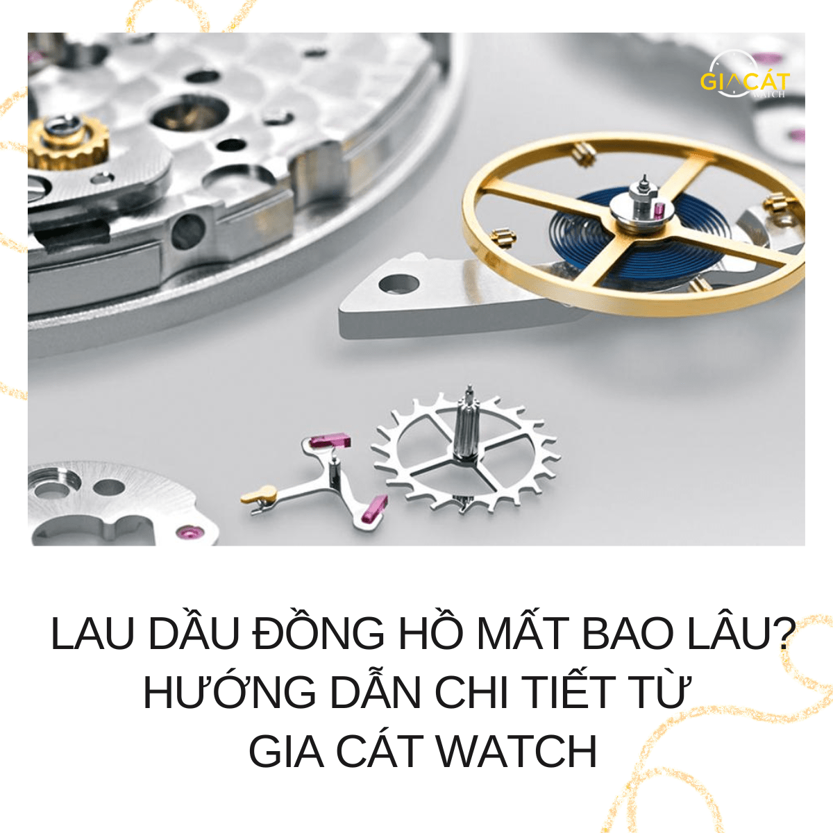 lau dầu đồng hồ