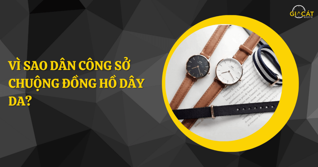 Đồng hồ dây da