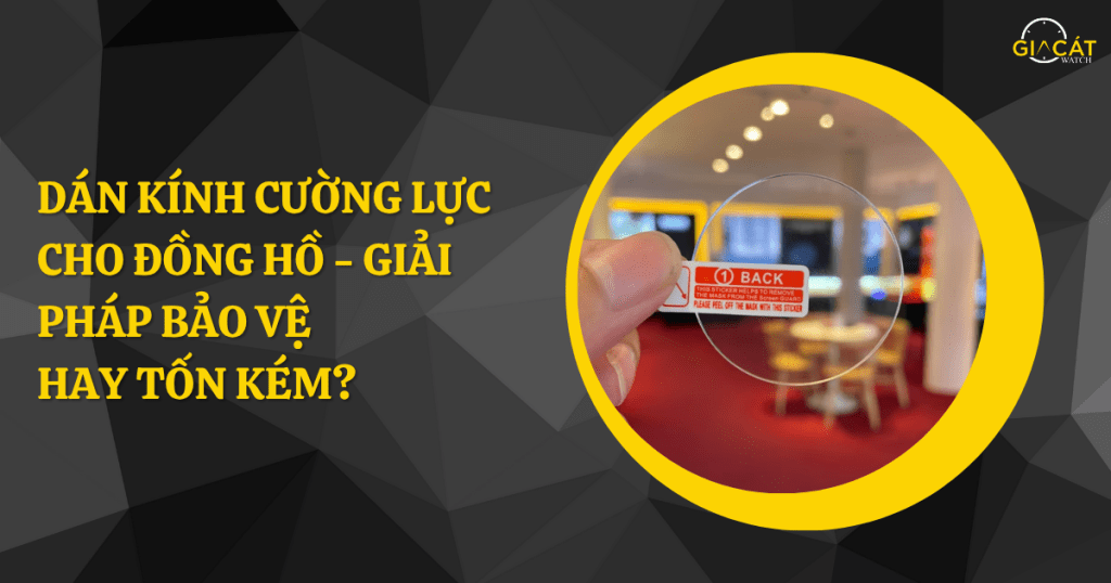 Kính cường lực cho đồng hồ