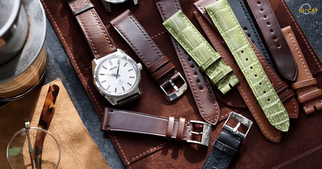 Cách giữ dây da đồng hồ không bị mốc