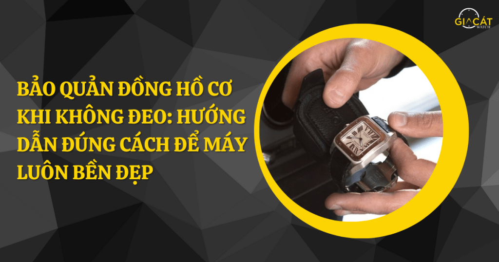 Bảo quản đồng hồ cơ
