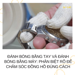 Đánh bóng bằng tay và đánh bóng bằng máy