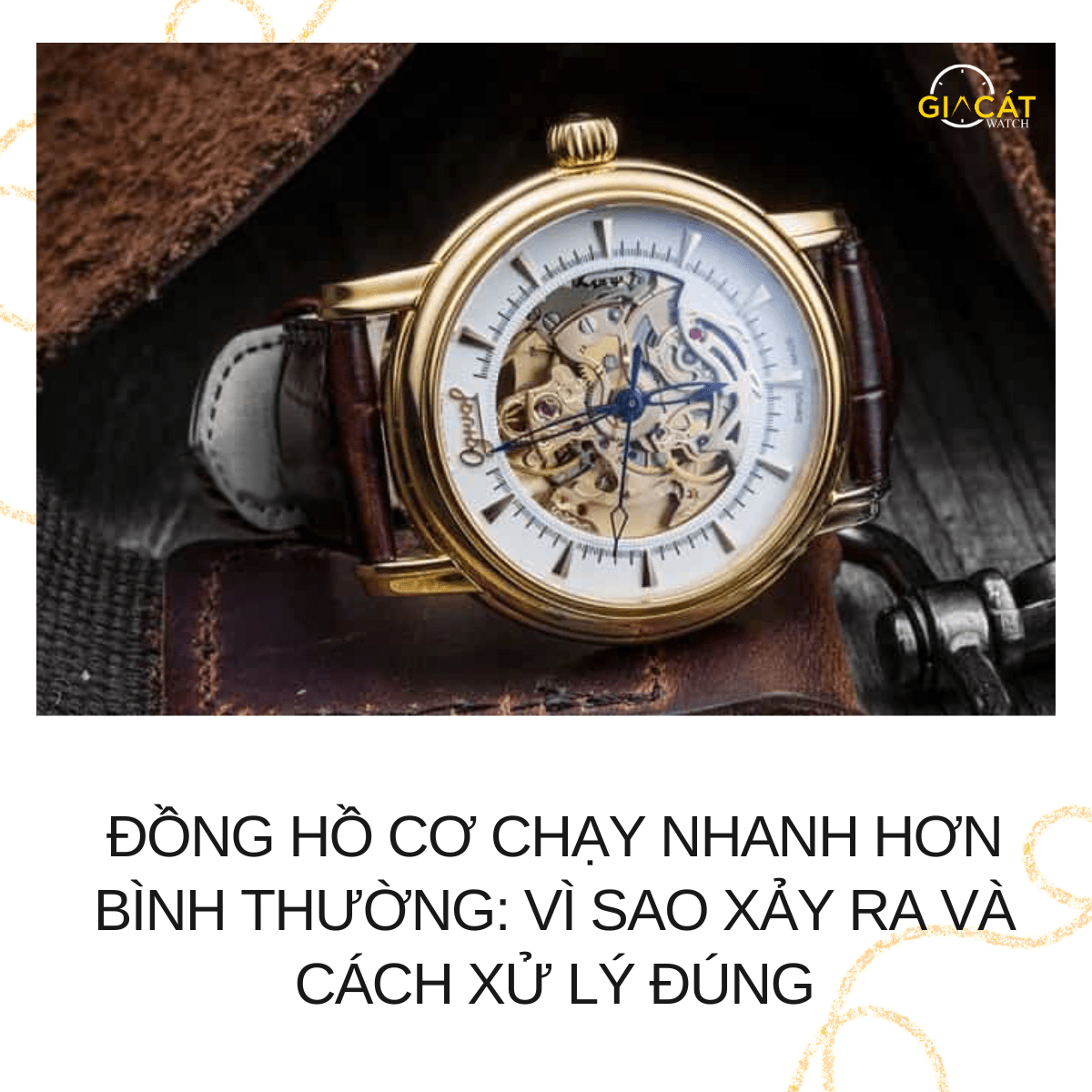 Đồng hồ cơ chạy nhanh