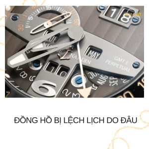Đồng hồ bị lệch lịch