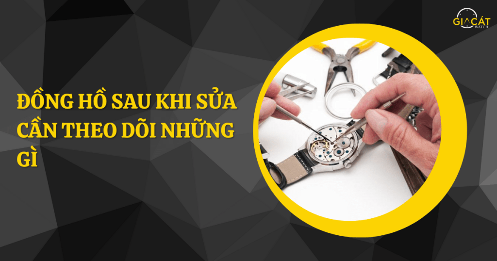 Đồng hồ sau khi sửa