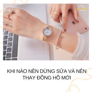 Thay đồng hồ mới