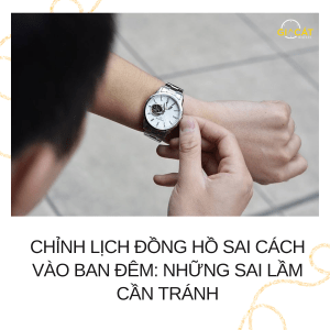Chỉnh lịch đồng hồ