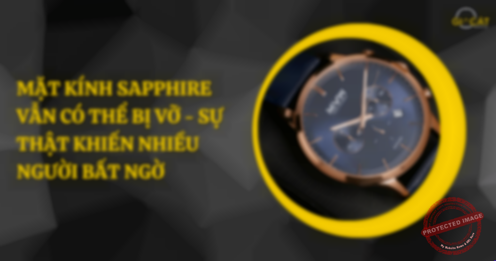 Mặt kính Sapphire vẫn có thể bị vỡ