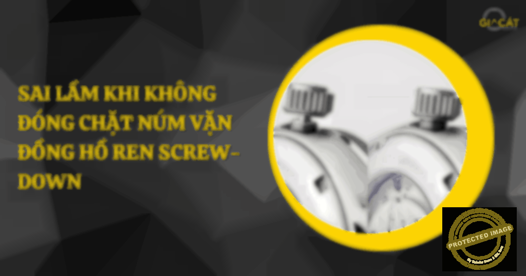Núm vặn đồng hồ ren Screw-down