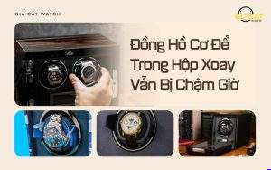 Đồng Hồ Cơ Để Trong Hộp Xoay Vẫn Bị Chậm Giờ; HỘP XOAY ĐỒNG HỒ; HỘP XOAY LÊN CÓT ĐỒNG HỒ; ĐỒNG HỒ CƠ BỊ CHẬM; ĐỒNG HỒ CƠ CHẠY SAI GIỜ;